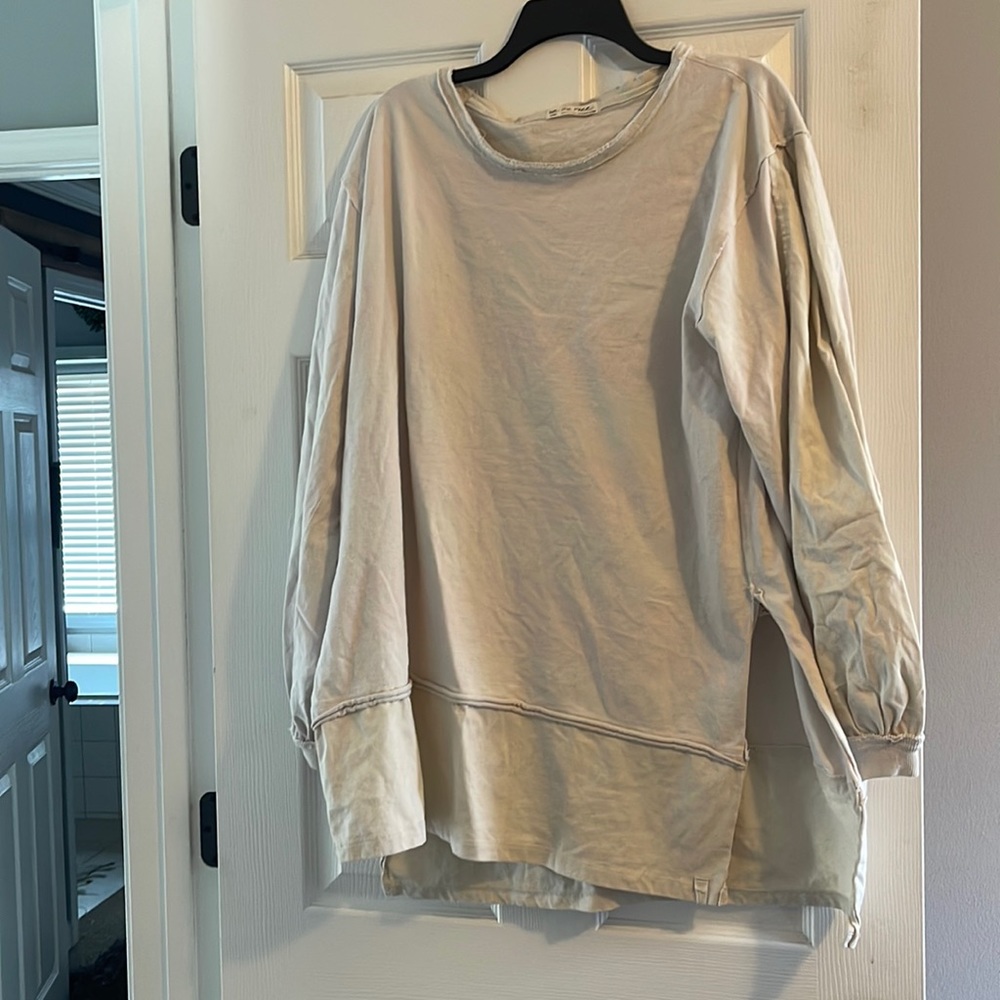 Comfy We the Free cream tunic